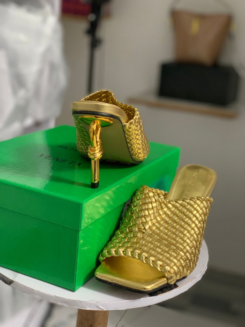 Bottega Slipper heel